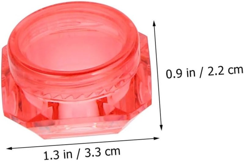 Beaupretty 40Pcs Refillable Cosmetic Jars With Spoons Portable Cream Containers Mixed Colors - Image 2